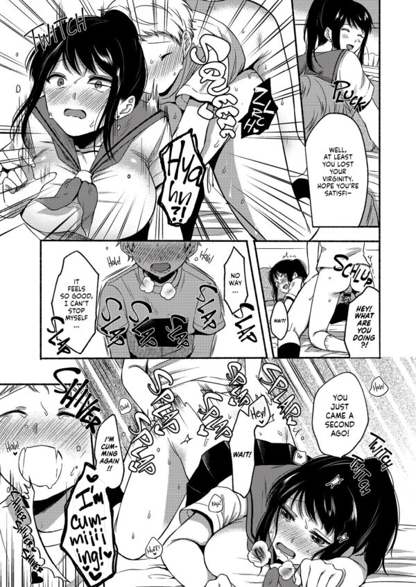 My First Orgasm: Lovey-Dovey Sex With a Girl Who Runs a #NSFW Account --Cumming and Squirting From a Little Boy's Vigorous Pounding-- - Image 4